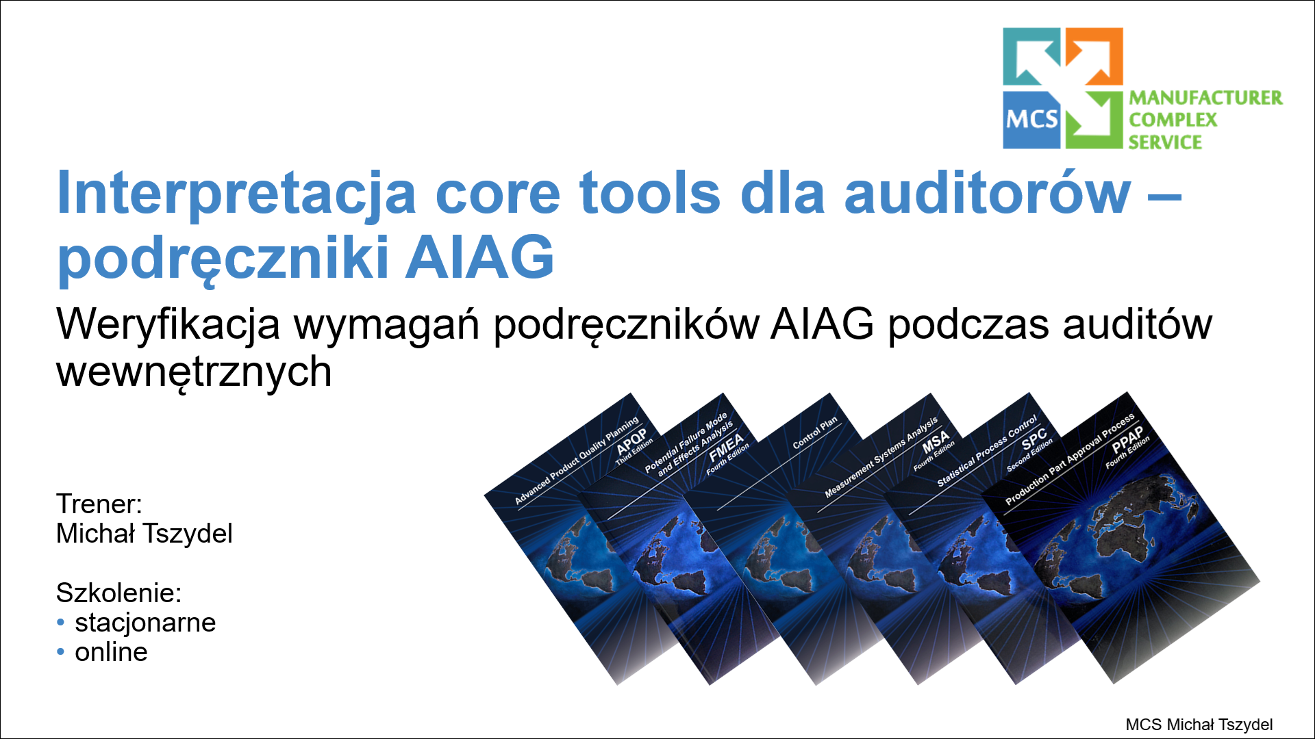 Interpretacja core tools AIAG   logo szkolenia