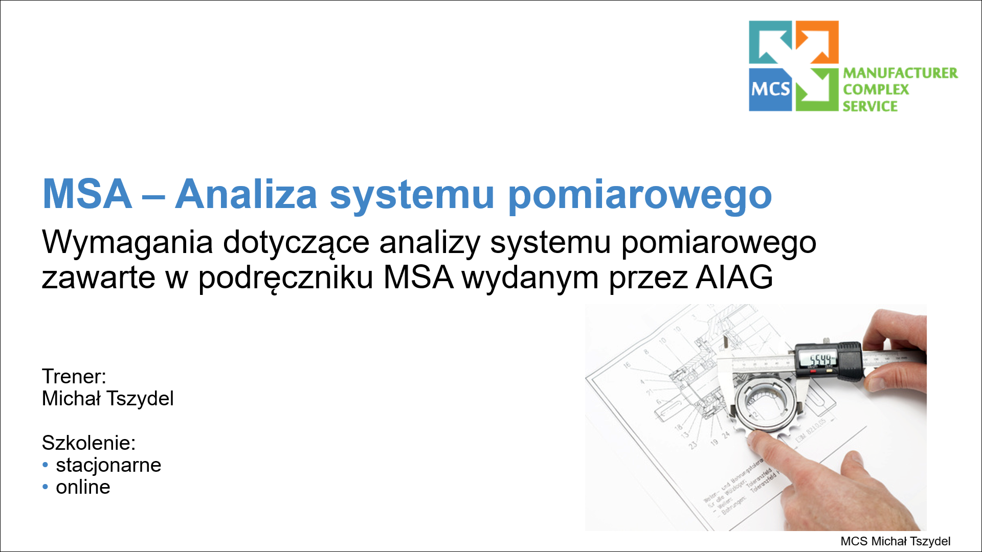 MSA   logo szkolenia