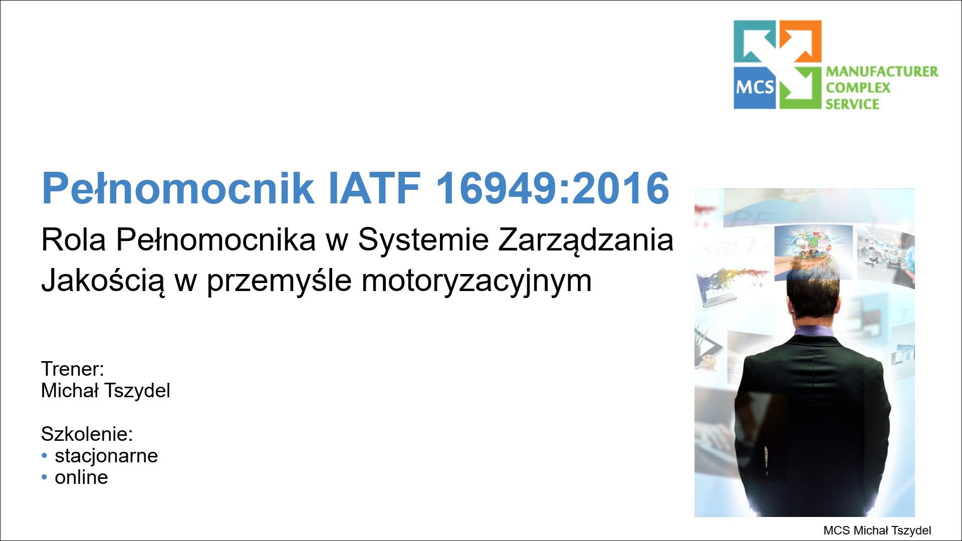 Pełnomocnik IATF 16949 2016      logo szkolenia